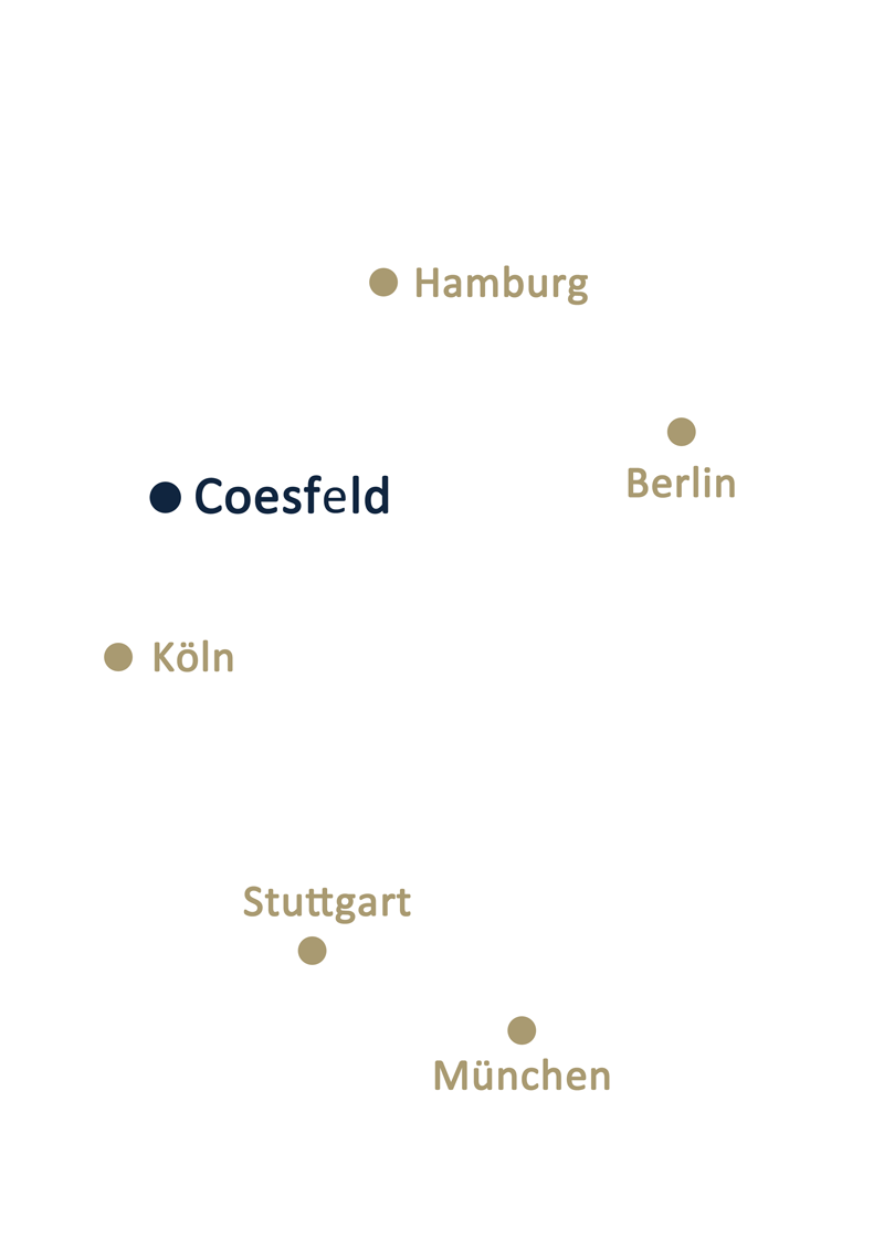 Deutschlandkarte mit dem Standort der Firma Servotec